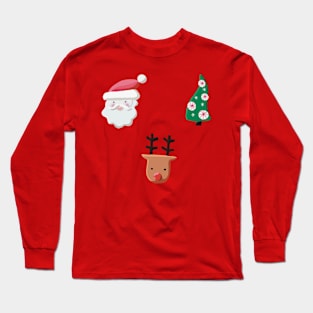 Christmas night santa Long Sleeve T-Shirt